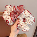 Checkered Polka Dot Hair Ties - DippedShop Wholesale - #8259