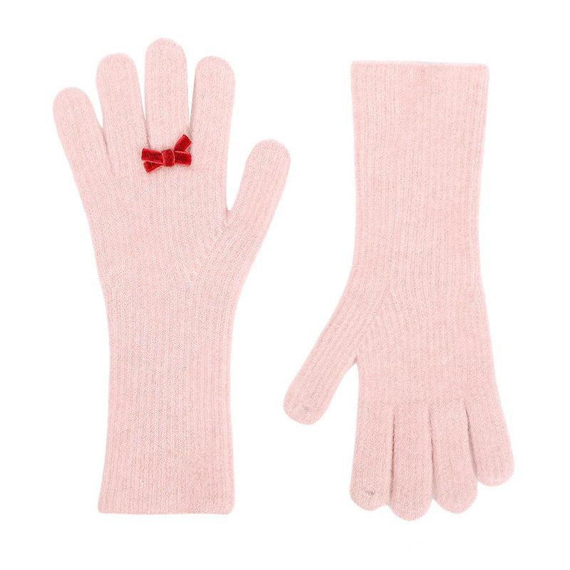 Wool Blend Knit Gloves - DippedShop Wholesale - #2499