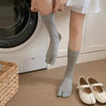 Vertical Stripe Split-Toe Socks - DippedShop Wholesale - #8835