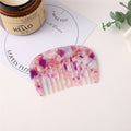 Mini Color Block Square Acetate Portable Combs MK2PPM6CT5CB49