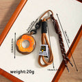 Leather Braided Bag Charm - DippedShop Wholesale - #7603