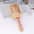 Square Wooden Massage Air Cushion Combs MK2PPM6CT5CB35