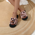 Plush Open Toe Slippers - DippedShop Wholesale - #8307