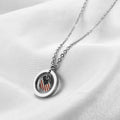 Elegant USA Flag Heart Pendant Chain Necklace 8ZA6JNC284T