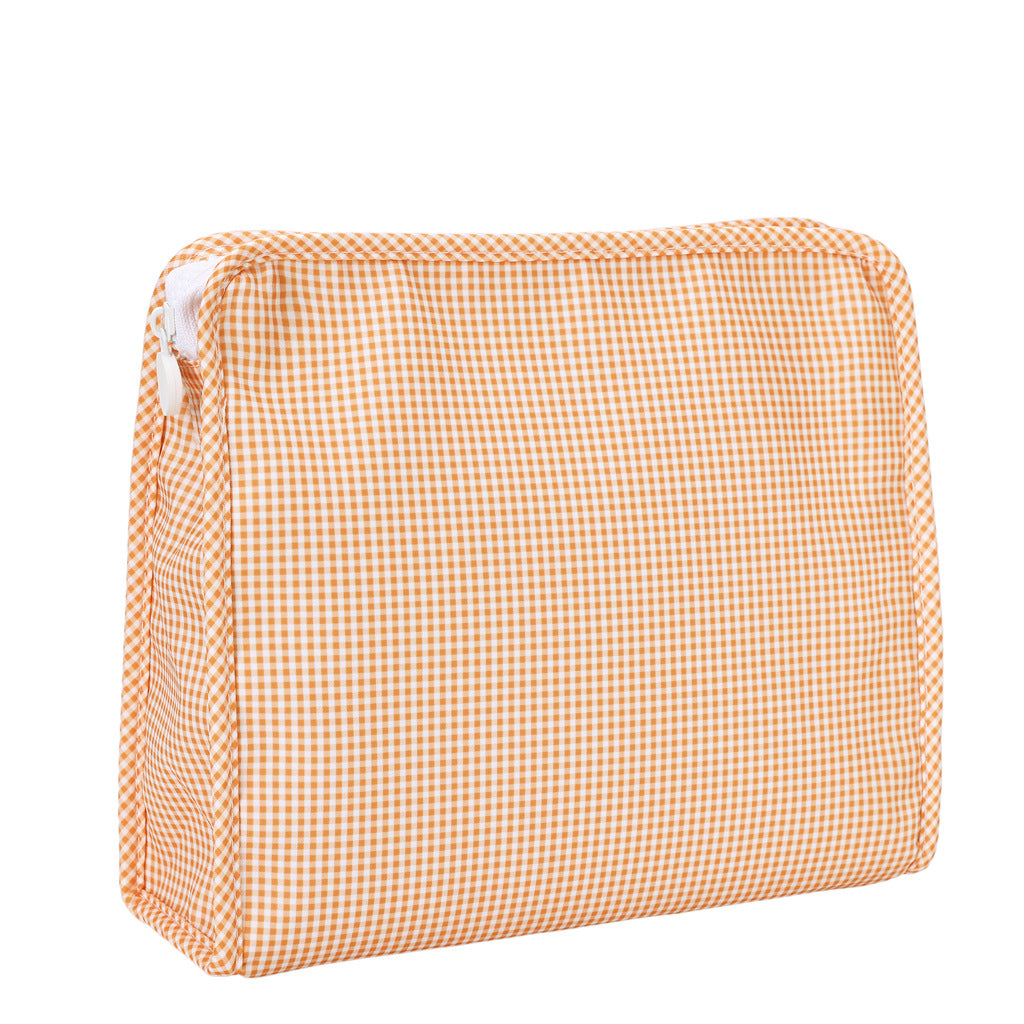 Minimalist Plaid Pattern Large Capacity Cosmetic Bag 6C5CO279