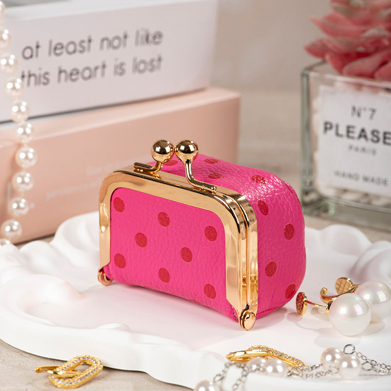 Mini Polka Dots Style Jewelry Case 8CW6BOB362L