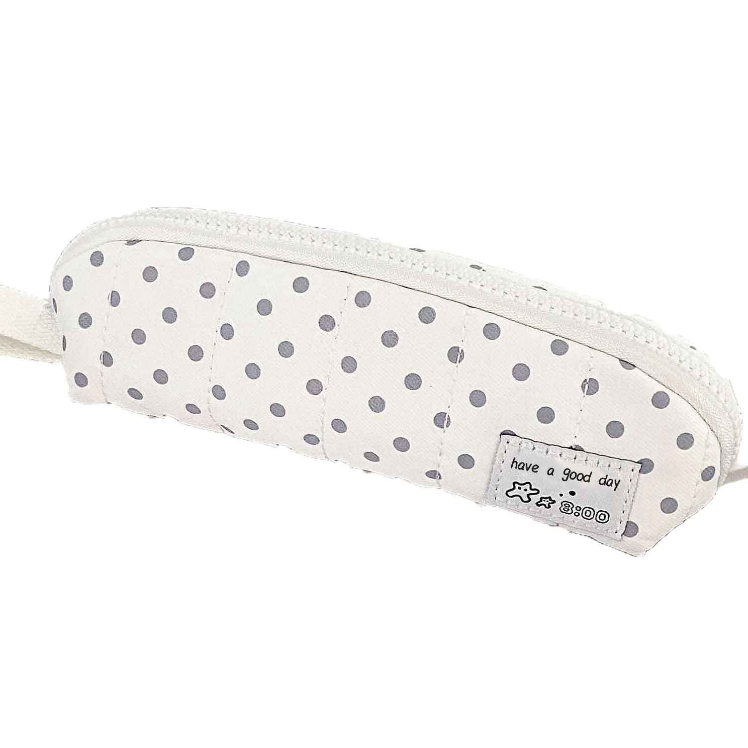 Cute Polka Dots Color Block Pencil Case 6S10BOB1053