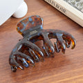 Retro Leopard Print Non-Slip Acetate Hair Claw 6W6HCP1295