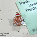 Fresh Christmas Tree Pattern Hair Claws 6W6HCP1696
