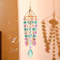 Geometric Frame Crystal Chain Tassel Hanging Suncatchers MK2CZAS6H7HLS67