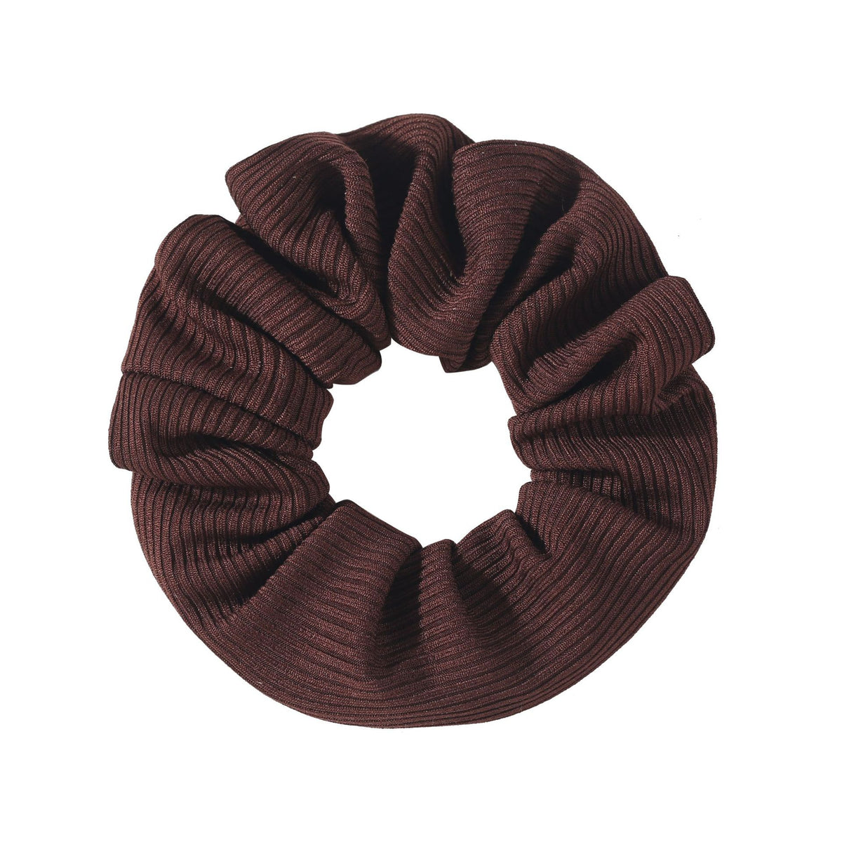Minimalist Solid Color Rib Texture Hair Tie 6W6HSR511