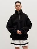 Loose Lapel Zipper Hoodie - DippedShop Wholesale - #6819