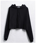 Loose Hooded Short Hoodie - DippedShop Wholesale - #0355