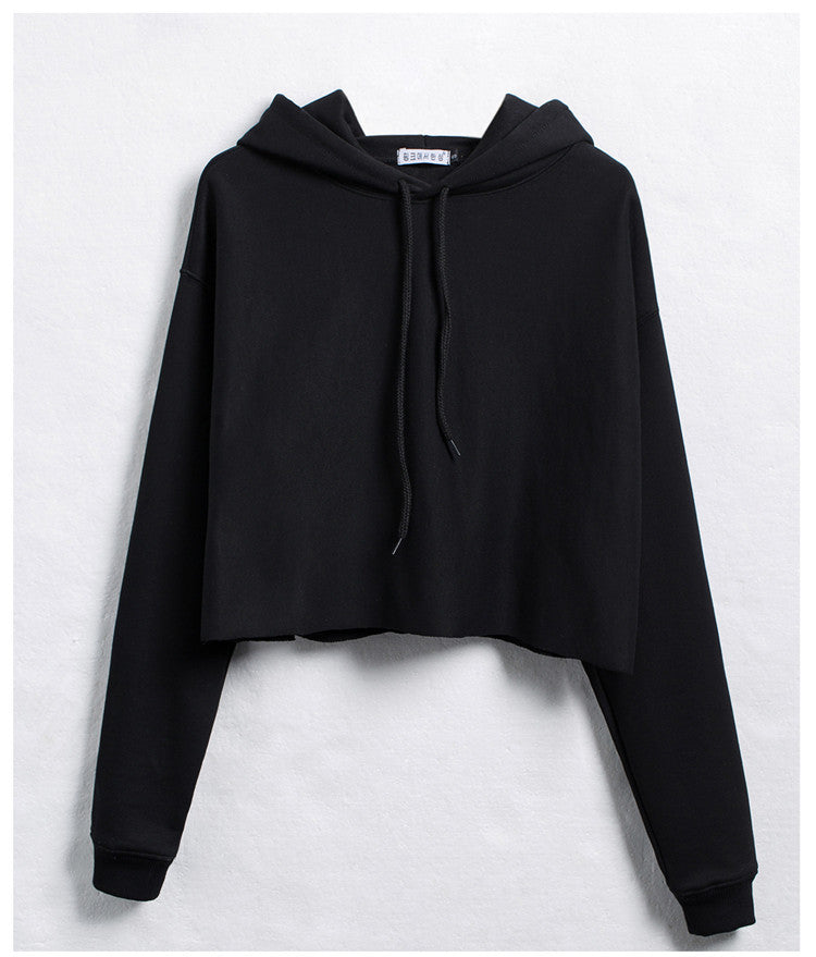 Loose Hooded Short Hoodie - DippedShop Wholesale - #0355