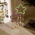 Star Crystal Suncatcher Pendant - DippedShop Wholesale - #5411