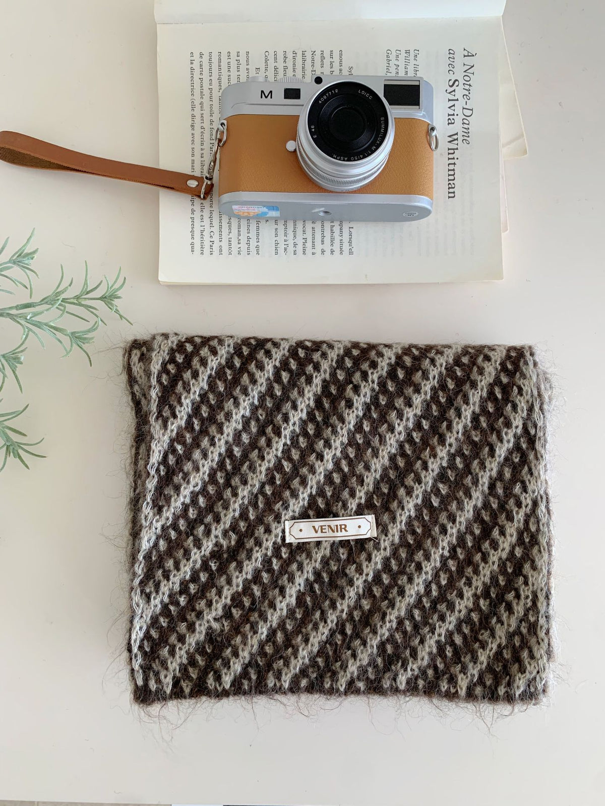 Striped Knit Winter Scarf - DippedShop Wholesale - #9651