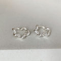 Chunky Hollow Geometric Hoop Earrings - DippedShop Wholesale - #4931