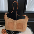 Boho Straw Shoulder Bag - DippedShop Wholesale - #9875
