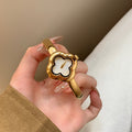 Four-Leaf Clover Quartz Watch - DippedShop Wholesale - #8659