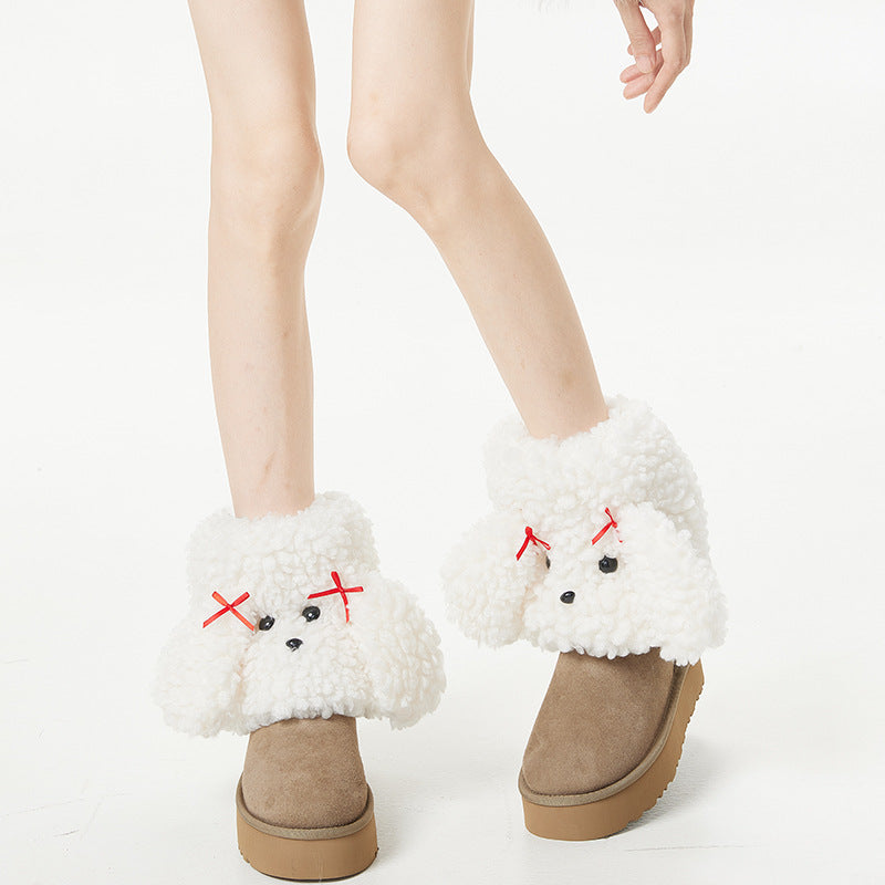 Plush Puppy Socks - DippedShop Wholesale - #6755
