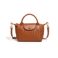 Trendy Handmade Woven Dumpling Crossbody Bag 6W10BBG2422