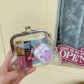 PVC Kiss-Lock Coin Purse - DippedShop Wholesale - #2211