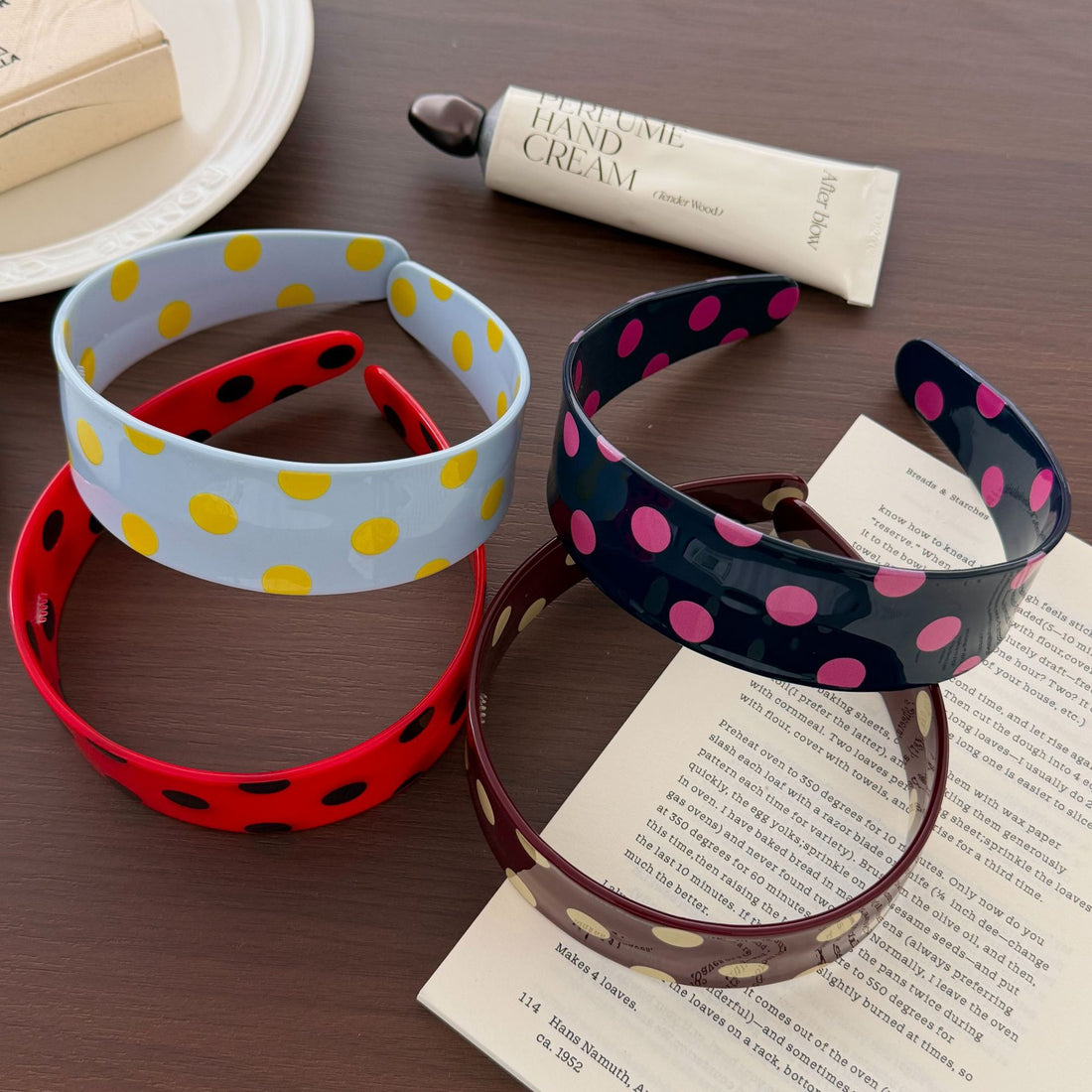 Vintage Color Block Polka Dots - DippedShop Wholesale - #0179