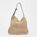 Straw Woven Shoulder Bag - DippedShop Wholesale - #1539