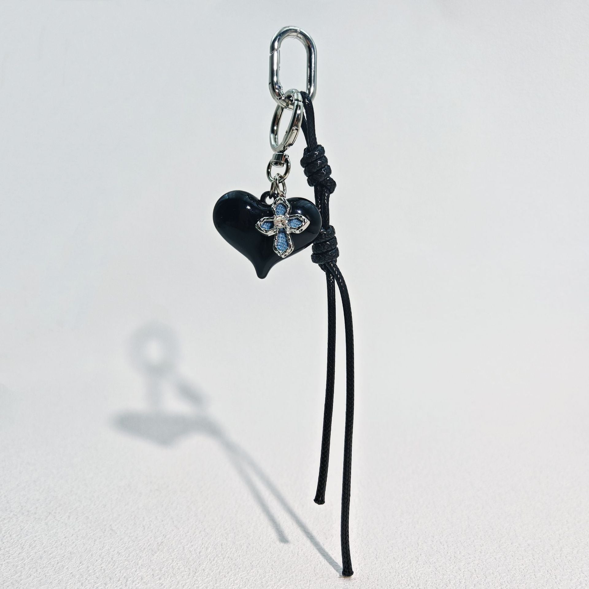 Heart Pendant Bag Charm - DippedShop Wholesale - #5843