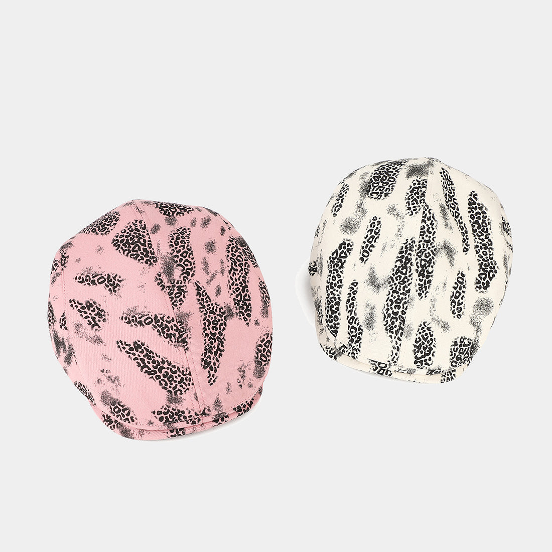 Retro Leopard Print Breathable Street Gatsby Cap 8BK6HAT196L