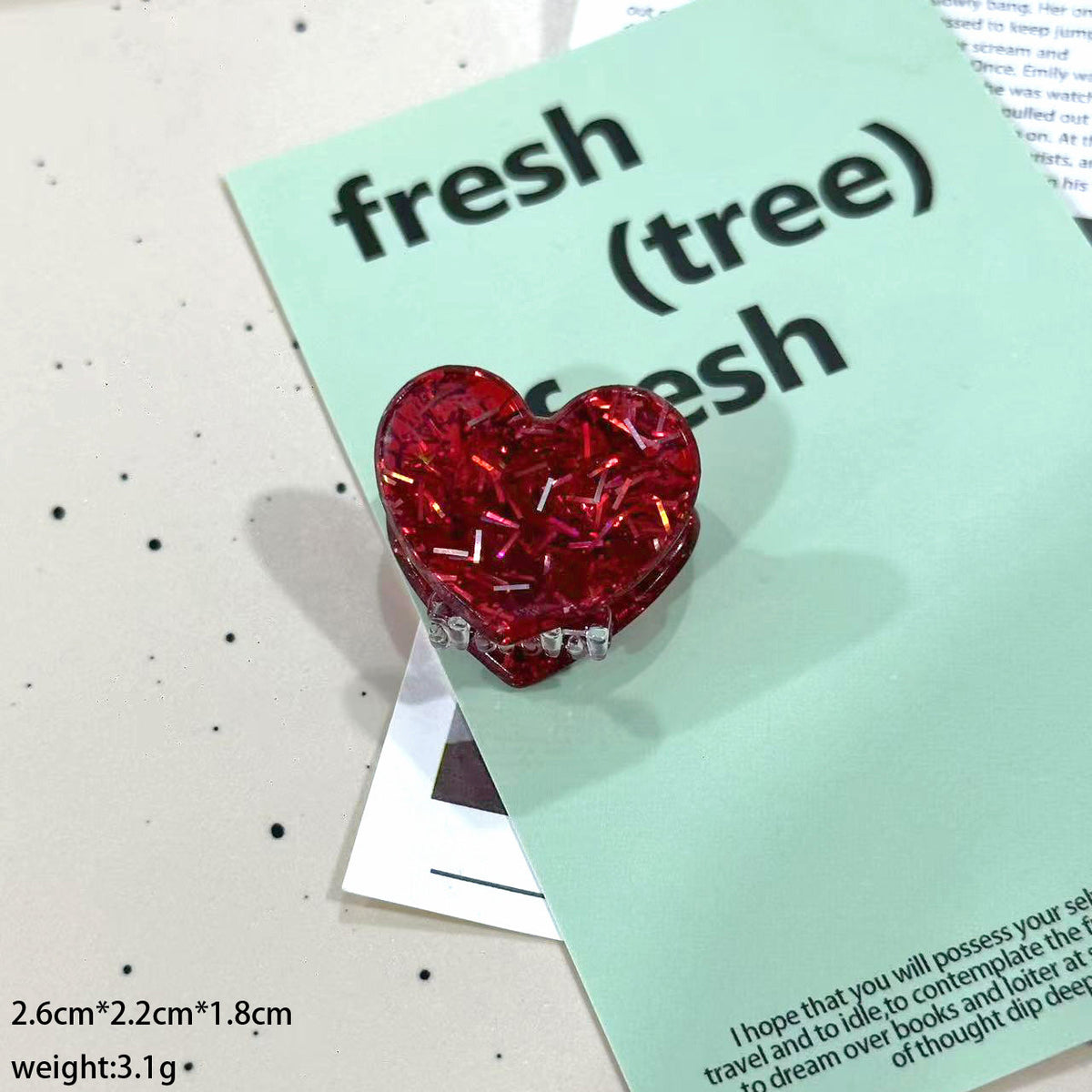 Fresh Christmas Tree Pattern Hair Claws 6W6HCP1696