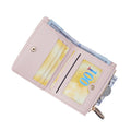 Elegant Bifold Multi-Functional Zipper Card Wallet 6S10BWB91