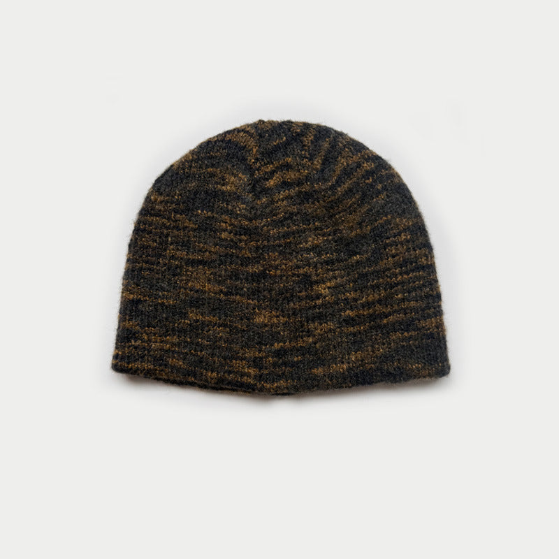 Wool Blend Knitted Beanie Hat - DippedShop Wholesale - #4147