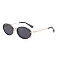 Polarized Metal Oval Sunglasses - DippedShop Wholesale - #0611