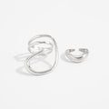 Geometric Twisted Toe Ring - DippedShop Wholesale - #9971