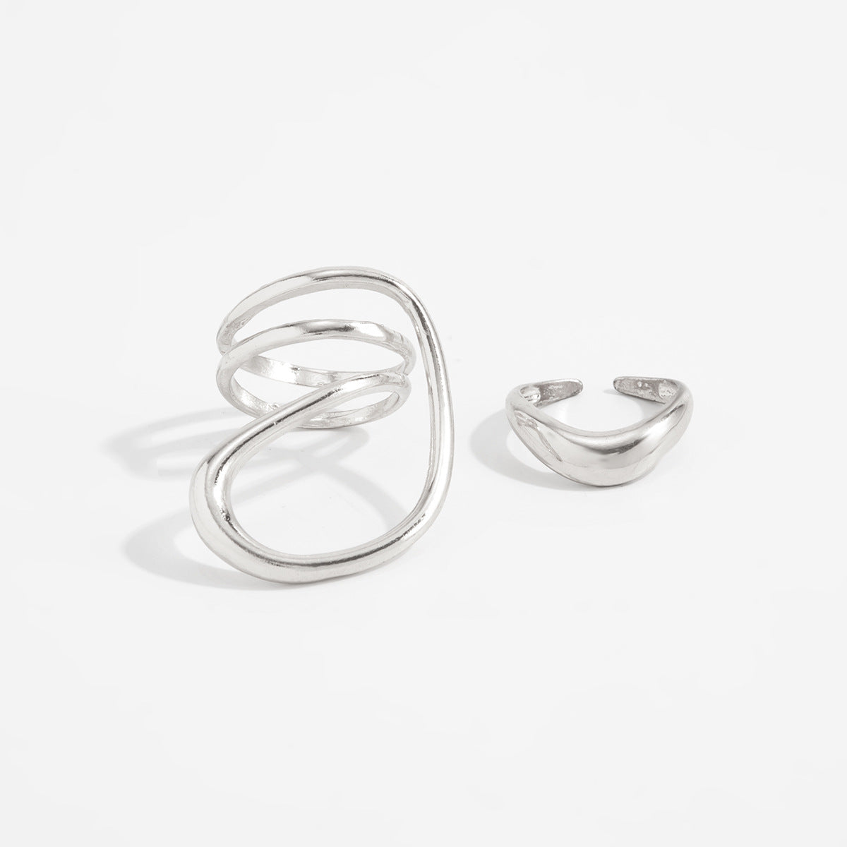 Geometric Twisted Toe Ring - DippedShop Wholesale - #9971