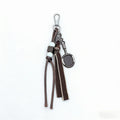 Handmade Beaded Rope Badminton Racket Keychain 6W10BBC430