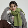 Trendy Soft Solid Color Metal Star Scarf 6W6NSW254