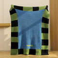 Retro Plaid Velvet Blanket - DippedShop Wholesale - #2307