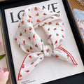 Sweet Floral Print Soft Silk Scarf 6W6NSI202