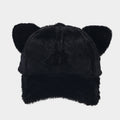 Cute Plush Cat Ears Warm Baseball Cap 6W6HAT536
