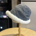 Plush Rolled Cuff Bucket Hat - DippedShop Wholesale - #4931