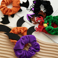 Halloween Bat Antler Scrunchies - DippedShop Wholesale - #4499
