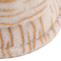 Trendy Zebra Print Color Block Warm Bucket Hat 6W6HAT815