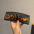 Casual Letter Print Stretch Headband - DippedShop Wholesale - #5043