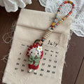 Cute Rabbit Doll Keychain Bag Charm 6W10BBC618