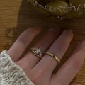 Stylish Gold Plated Zirconia S - DippedShop Wholesale - #4467