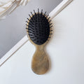 Vintage Leopard Oval Handle Acetate Comb MK2PPM6CT5CB33