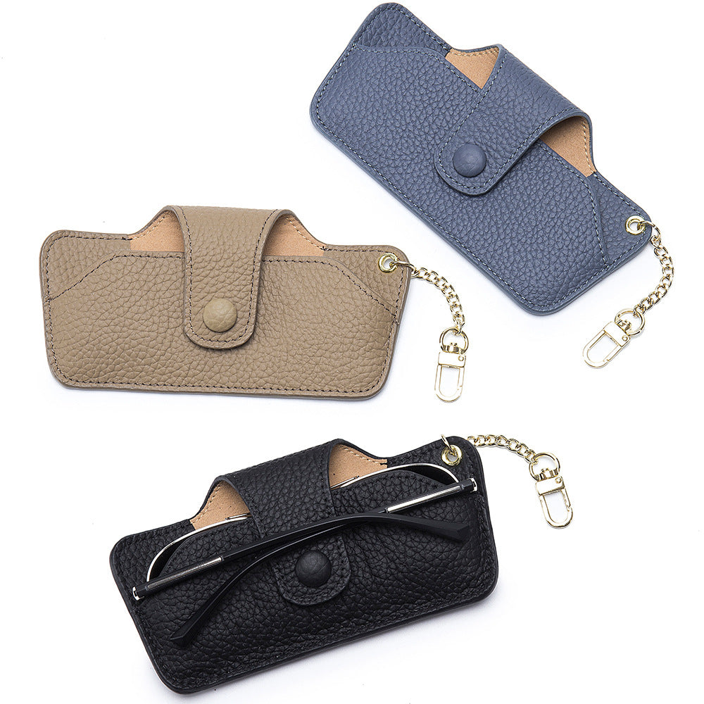 Leather Sunglasses Case - DippedShop Wholesale - #7107