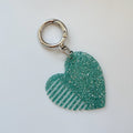 Heart Shape Glitter Hair Combs - DippedShop Wholesale - #4467